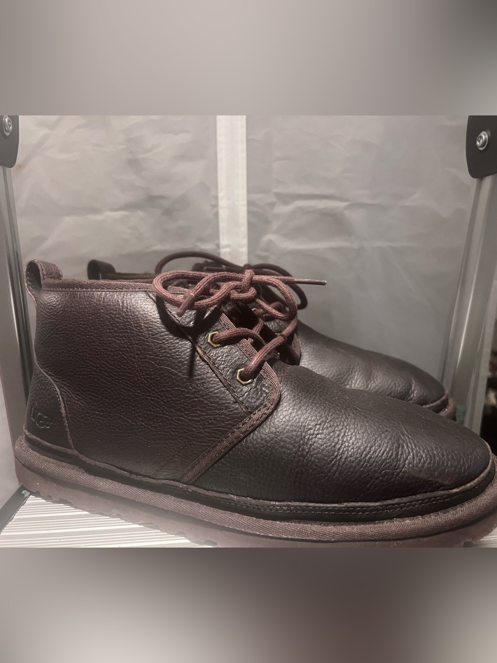 UGG Black For Men Logo Gift Box